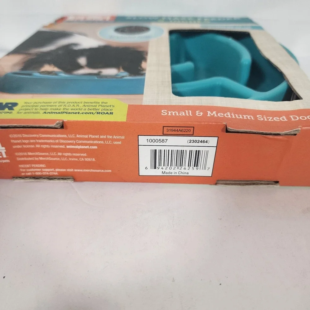 Animal Planet Pets Slow Maze Feeder Dog Bowl 9